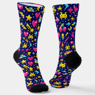 Where To Buy Cool Socks 00349 Colour Pixel Socks