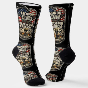Where To Buy Cool Socks 00362 Honour Courage Socks
