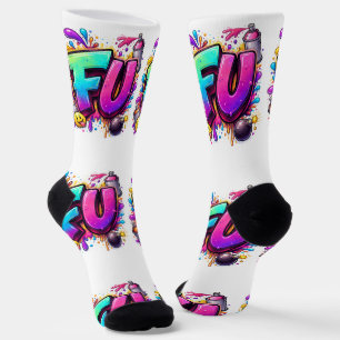 Where To Buy Cool Socks 00365 FU Socks