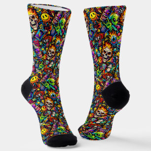 Where To Buy Cool Socks 00370 Chaos Socks