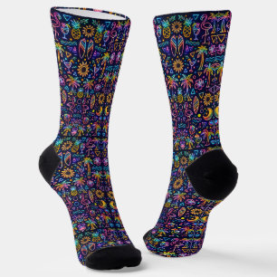 Where To Buy Cool Socks 00377 Tropical Theme Socks