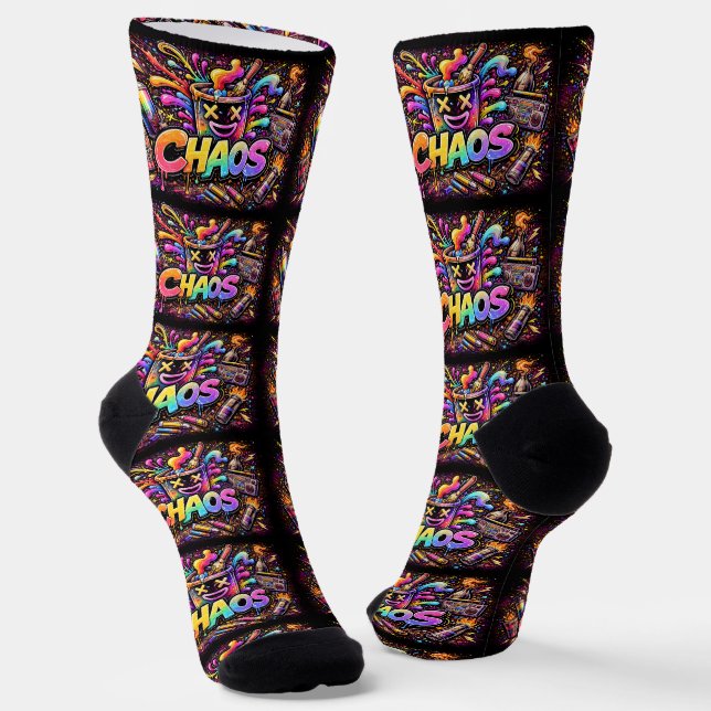 Where To Buy Cool Socks 00386 Chaos Socks (Angled)
