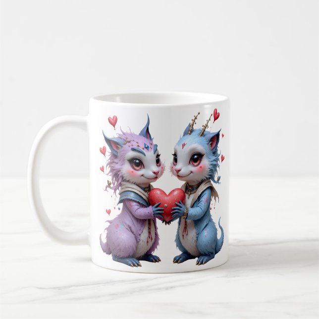 Where Two Souls Choose Forever  Coffee Mug (Left)
