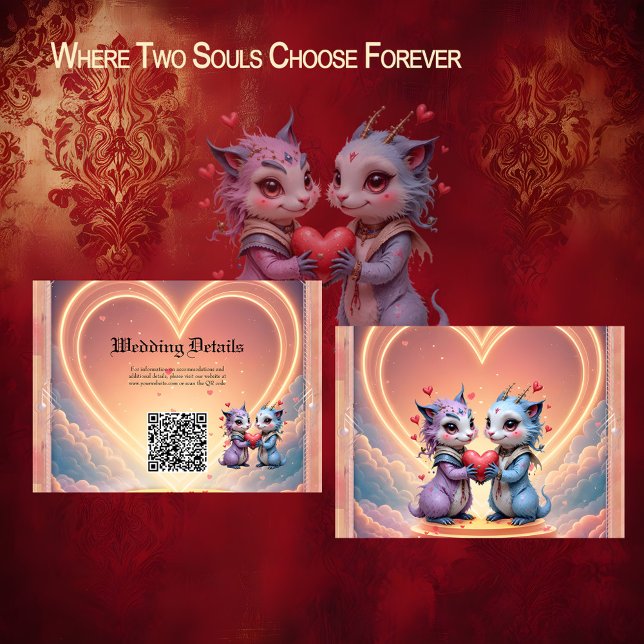 Where Two Souls Choose Forever Enclosure Card (Creator Uploaded)