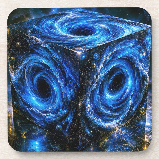 Where Universes Turn Inward - Portrait of Infinity Coaster (Front)