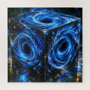 Where Universes Turn Inward - Portrait of Infinity Jigsaw Puzzle
