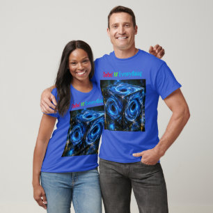 Where Universes Turn Inward - Portrait of Infinity T-Shirt