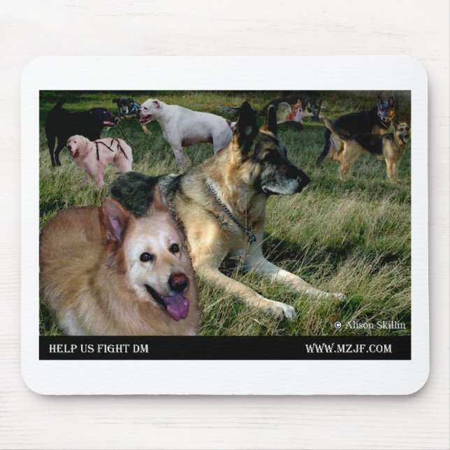 Where We All Wait Mouse Mat (Front)