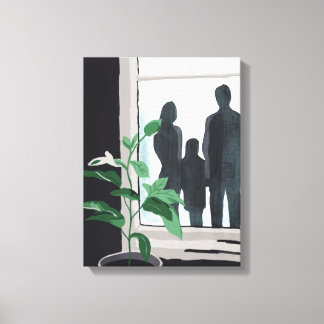 Where We Grew I – Family and Growth Canvas Print