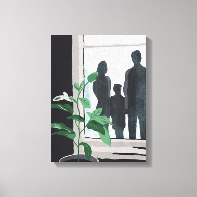 Where We Grew II – Family and Growth Canvas Print (Front)