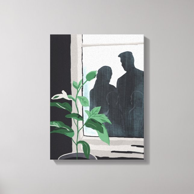 Where We Grew III – Family and Growth Canvas Print (Front)