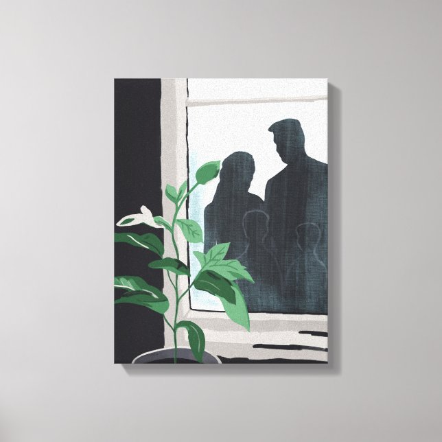 Where We Grew IV – Family and Growth Canvas Print (Front)