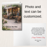 Where We Met Photo Valentine's Day 