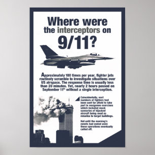 Where were the 911 interceptors? High-Res Poster