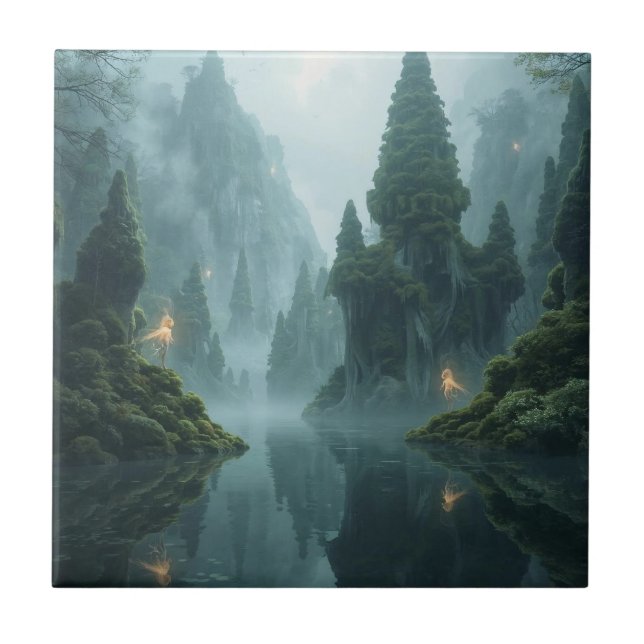 Where Winged Spirits Wander Tile (Front)