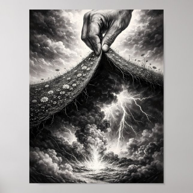 Where Wonder Ends and Storms Begin Poster (Front)