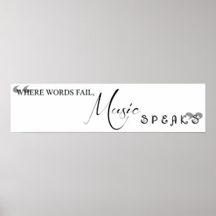 Where Words Fail, Music Speaks Poster
