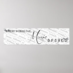 Where Words Fail, Music Speaks Poster