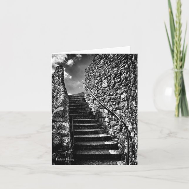 Where Your Steps Lead blank Card (Front)