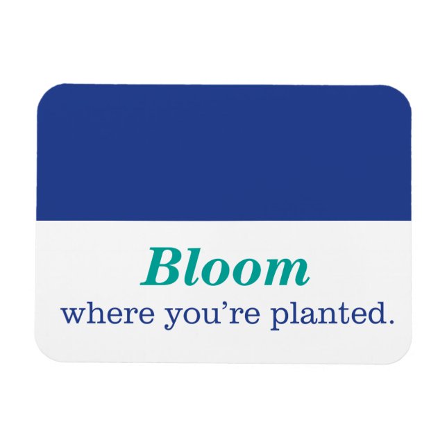 Where You're Planted Magnet (Horizontal)