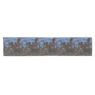 Where's Daddy? Harbour Island Short Table Runner