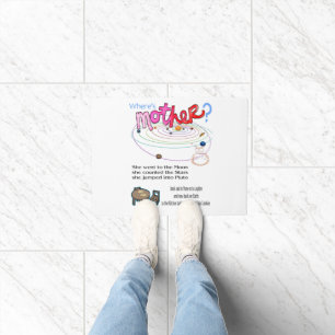 Where's Mother?  Door Mat