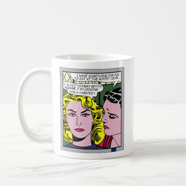 Where's My Cabeceo - Betty's Buffet Coffee Mug (Left)