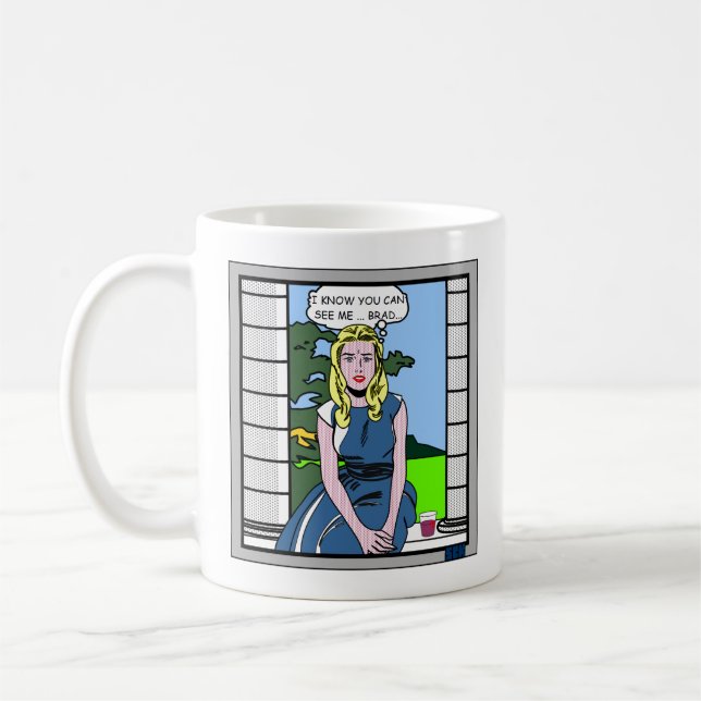 Where's my Cabeceo?  Cheese Louise Coffee Mug (Left)