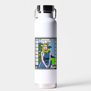 Where's my Cabeceo?  Cheese Louise Water Bottle