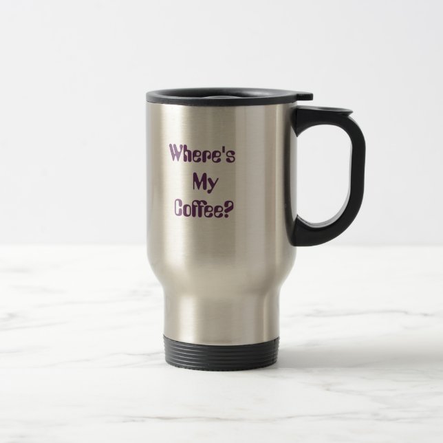 Where's  My Coffee? mug (Right)