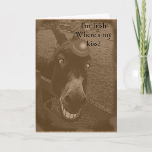 Where's my kiss? card