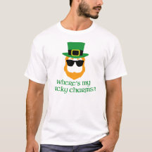 Where's My Lucky Charms? St Patrick Day Leprechaun
