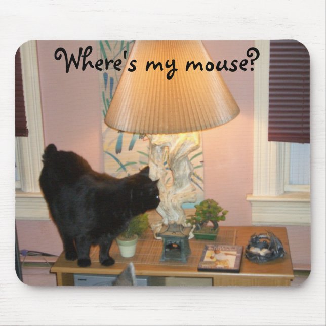 Where's my mouse? mouse mat (Front)