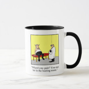 "Where's My Pain?" Humour Mug Gift