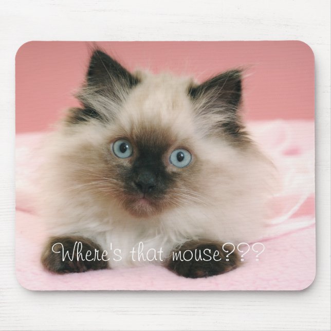 Where's that mouse, mouse pad (Front)