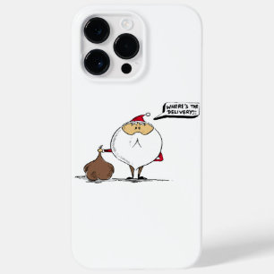 Where's the delivery Christmas Santa Case-Mate iPhone 14 Pro Max Case