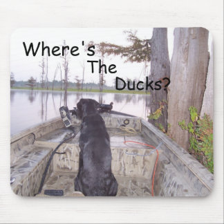 Where's The Ducks? Mouse Mat
