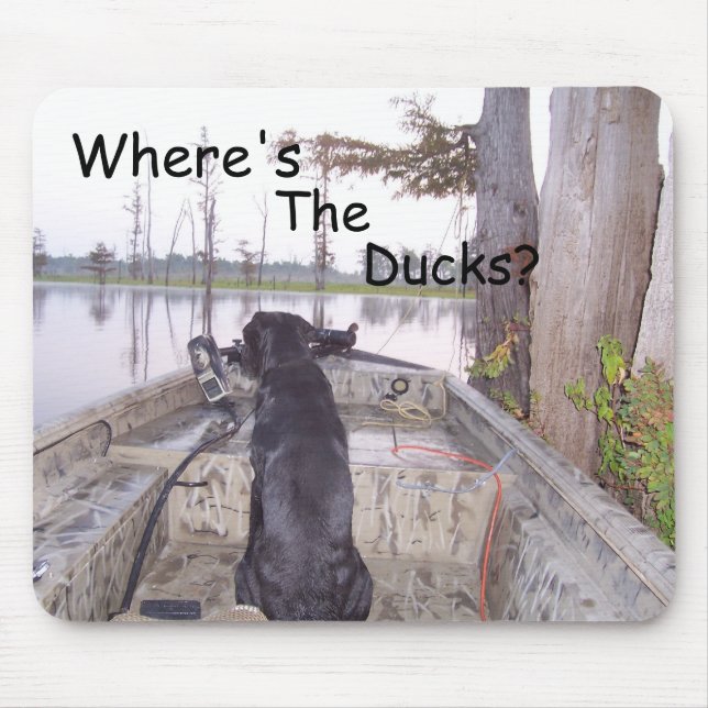 Where's The Ducks? Mouse Mat (Front)