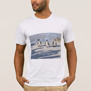 Where's The Fish? Cape Penguins, T-Shirt