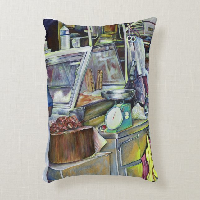 Where's the Fish Head Curry? Singapore Decorative Cushion (Front(Vertical))