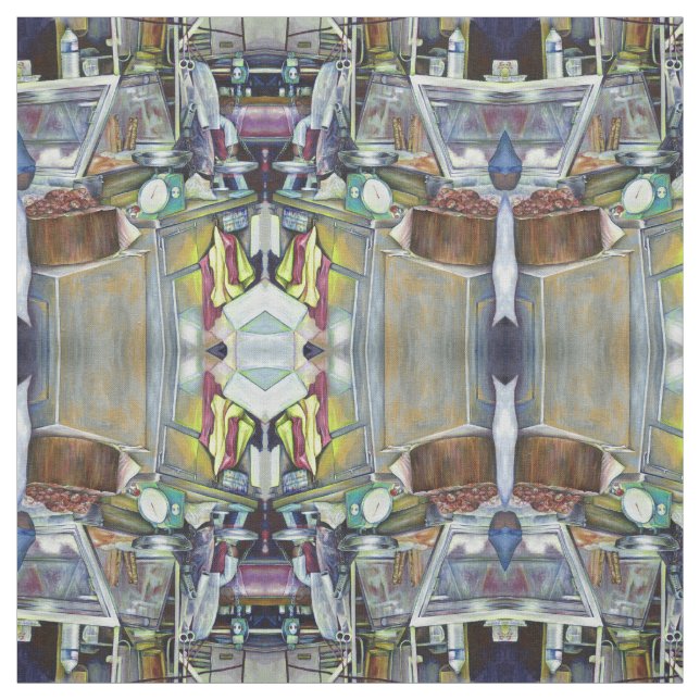 Where's The Fish Head Curry? Singapore Fabric (Swatch)