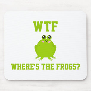 Where's the Frogs Mouse Mat
