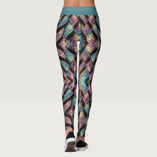 Where's The Mermaid Leggings (Back)