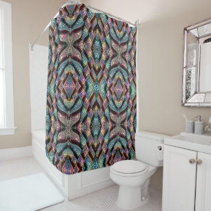 Where's The Mermaid Shower Curtain