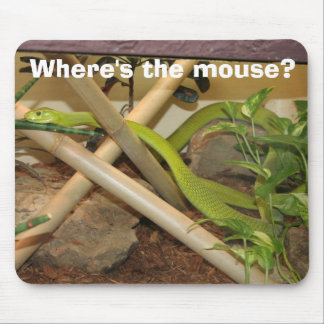 Where's the mouse? mouse mat