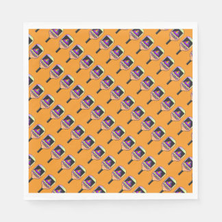 Where's The Pickleball Orange  Napkin