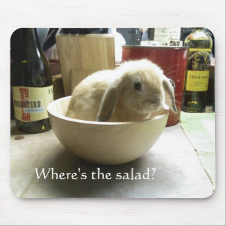 Where's the salad? mouse mat