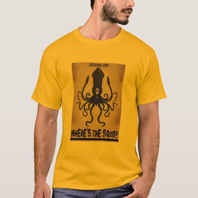 Where's The Squid? T-Shirt (Front)