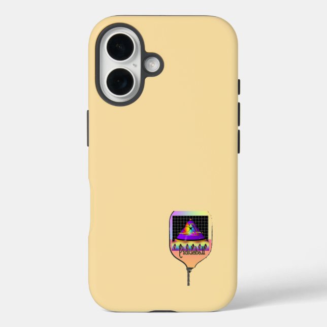 Where's The Sun Pickleball Creme       Case-Mate iPhone Case (Back)
