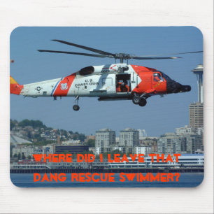 WHERE'S THE SWIMMER? MOUSE MAT